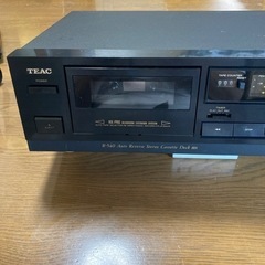 TEAC カセットデッキ　R-540 録音再生OK