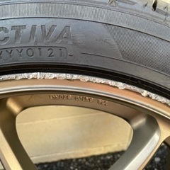 値下げ！WORKホイール•タイヤ4本セット(225/45 R18)