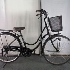 D664 ☆限定特価☆ 中古自転車 SOGO【26インチ 黒 ママチャリ 】