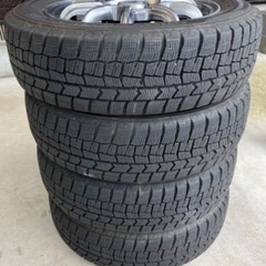 スタッドレスタイヤ　165/65 R14 アルミホイール付４本セ...