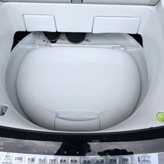 北九州市内配送無料 保証付き 10kg 日立 洗濯機BW-D100WVE3 洗濯乾燥機