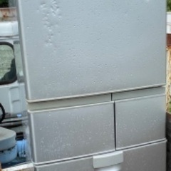 シャープ ノンフロン冷凍冷蔵庫 SJ-KE42R-S