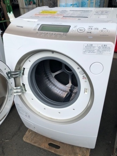 北九州市内配送無料　保証付き　TOSHIBA TW-Z96V2ML(W) [ドラム式洗濯乾燥機（9.0kg） 左開き