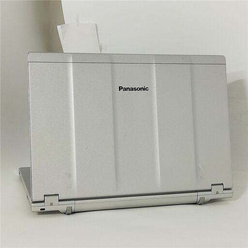 送料無料 日本製 新品SSD 14型 ノートパソコン Panasonic CF-LX6HDCVS 中古良品 第7世代 Core i5 4GB DVDマルチ 無線 Bluetooth Webカメラ Windows11 Office