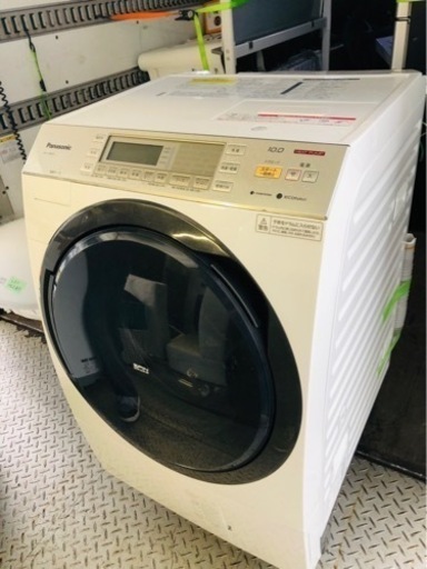 北九州市内配送無料　保証付き　パナソニック PANASONIC NA-VX860SLドラム式洗濯機10KG