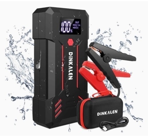 DINKALEN ジャンプスターター 12V  23800mAh 急速充電