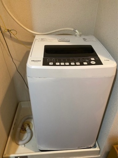 洗濯機5.5kgハイセンス　2019
