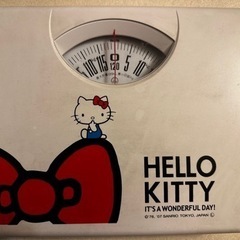 HELLO KITTY 体重計