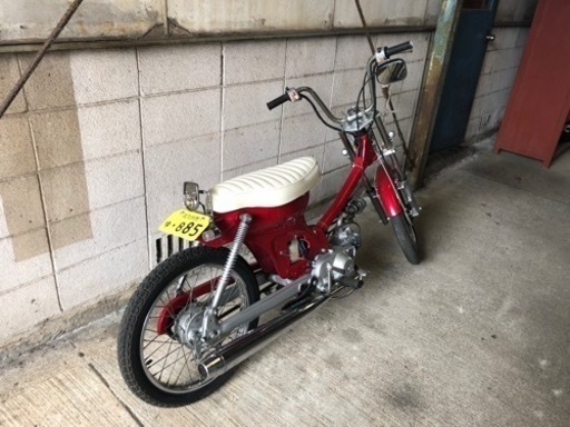 エンジン売れた為一旦受付中止します。カモメカブ C70 エンジン 塗装