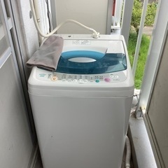 洗濯機　washing machine for free 0円