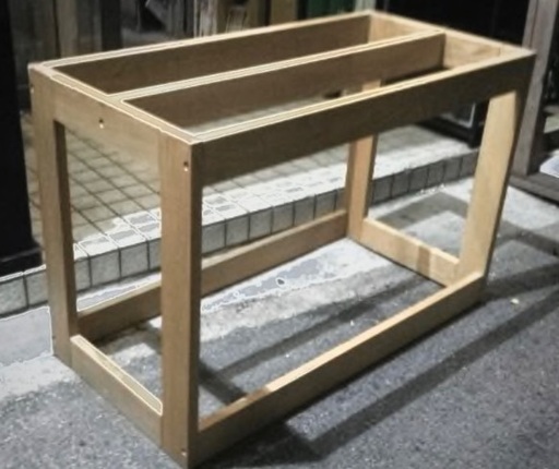 マーフィード　木製水槽台　120x60cm