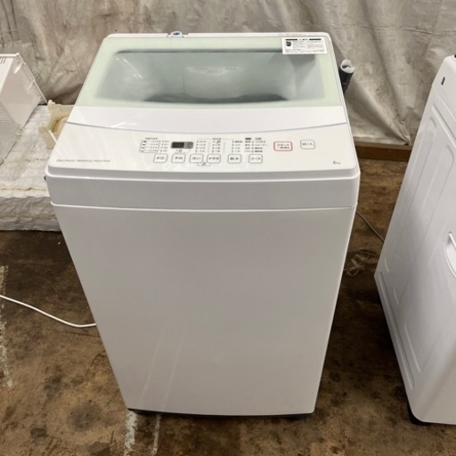 【簡易清掃・動作確認済】洗濯機6.0kg ニトリ/NITORI NTR60 2019年製