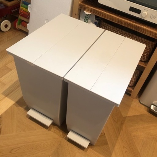 リス　ゴミ箱　ペダル式　両開き　45リットル　一つ