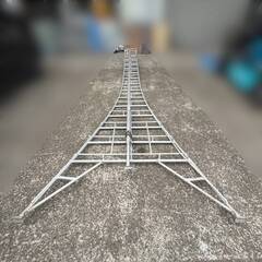 🔷🔶🔷WY4/90 園芸脚立 三脚 アルミ製 三脚脚立 梯子 ハシゴ はしご 植木屋 約4m66cm ★直接引き取り限定 ※千葉県市川市🔷🔶🔷