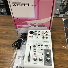 YAMAHA ライブストリーミングミキサー AG03MK2