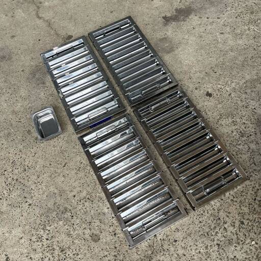 KURACOレンジフード 🔷🔶🔷WY4/93 KURACO DC-252 クラコ グリスフィルタ ステンレス レンジ