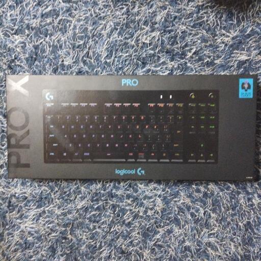 Logicool G ロジクール G PRO X ゲーミングキーボード テンキーレス 有線 GXスイッチ クリッキー 日本語配列 LIGHTSYNC RGB 着脱式ケーブル G-PKB-002 国内正規品 【 ファイナルファンタジーXIV 推奨周辺機器 】
