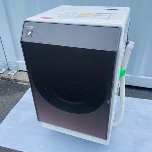 格安✨【2020年製】SHARP 11kg ドラム式洗濯乾燥機　配達　募集中
