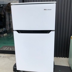 Hisense 冷蔵庫2ドア　2018年製　ホワイト　