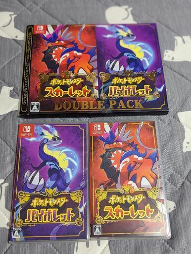 ポケモン スカーレット バイオレット ダブルパック