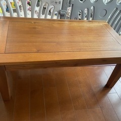 【取引中】【再値下げ中】木製　ローテーブル