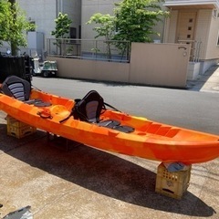 三人乗りシットオンカヤック