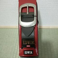 【新品】箱入りEDWIN牛革ベルト