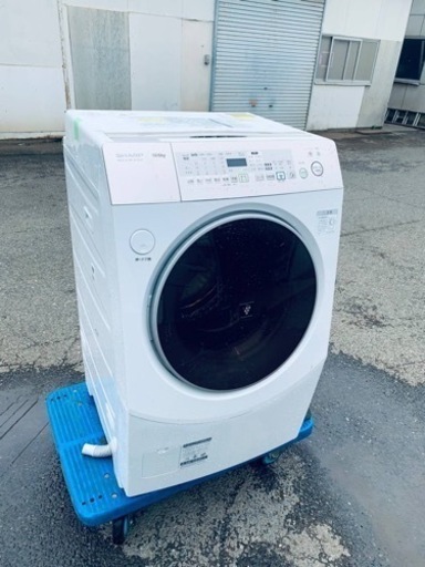EJ332番⭐️ 10.0kg⭐️ SHARPドラム式電気洗濯乾燥機⭐️