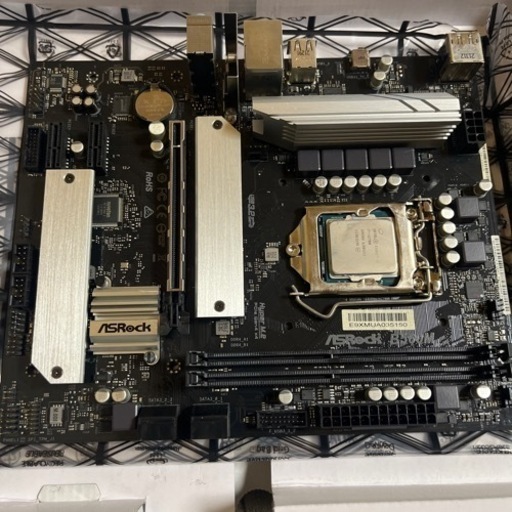 売れました！ Intel11世代i7  ASRockB560m セット