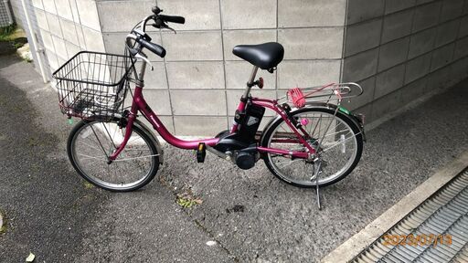 商談中 パナソニック　20インチ　電動アシスト自転車