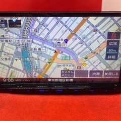 KENWOOD 2023地図　MDV-D407BT 新品バックカメラ付フルセット