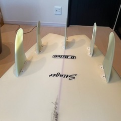 マイクシェイプス　スティンガー　サーフボード　5フィン　6.1