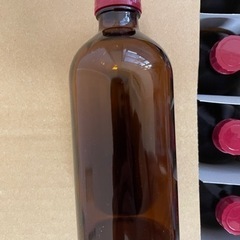 遮光瓶（中栓付)褐色 300ml 詰め替え用ボトル ガラスビン