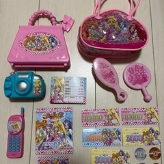 ドキドキプリキュアおもちゃのトラベルセット