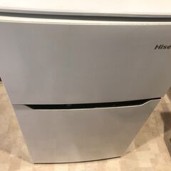 ハイセンス　HR-B95A　2020年製　93L 単身用冷蔵庫　