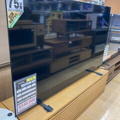 トレファク イオンモール常滑店】2021年製TOSHIBAの75インチ液晶テレビ 