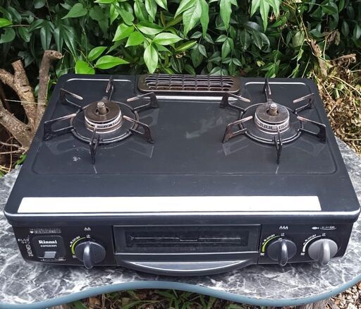 ②✨2018年製✨125番 リンナイ✨都市ガスコンロ✨KGM563DGL‼️