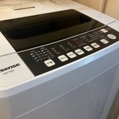 ハイセンス 洗濯機 2019年製