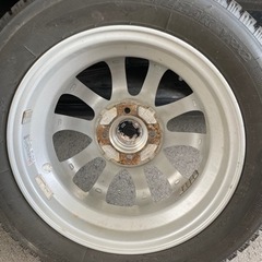 14インチ スタッドレス4本セット-155/65R14 アルミ タイヤ4本セット No 