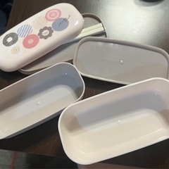 【お弁当箱】ミスド　2段式ランチボックス