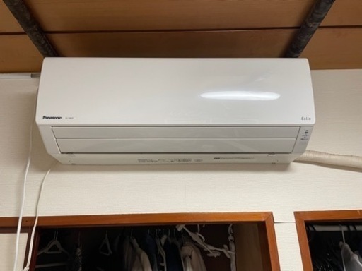 パナソニック　エアコン　2019年製　冷暖房　室内機室外機リモコン