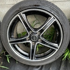 215/45R17 タイヤホイールセット C25 C26セレナ 日産 NISSAN