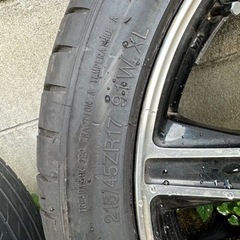 215/45R17 タイヤホイールセット C25 C26セレナ 日産 NISSAN