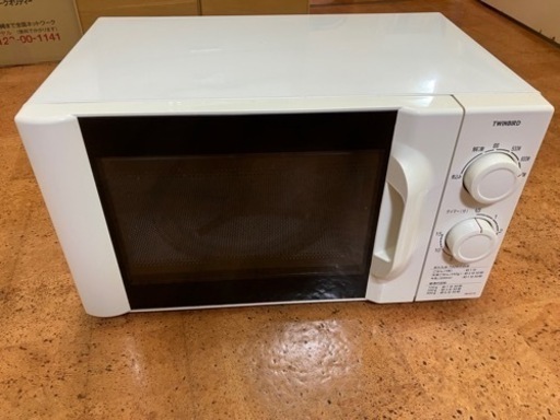 シンプルな電子レンジ