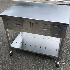 ⭐︎中古品 収納作業台(引き出し付き) 900×600×800mm 厨房用品⭐︎