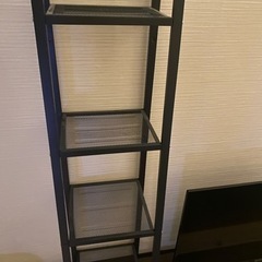 【IKEA】LERBERG/レールベリ シェルフユニット ダーク...