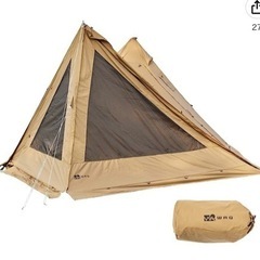 WAQ Alpha TC ソロ用テント/フロントウォール(二股ポール)