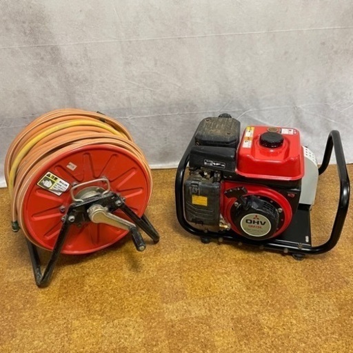 丸山 動力噴霧器 三菱エンジン GM131L 動噴 MS330 セット動噴 ホースリール付き