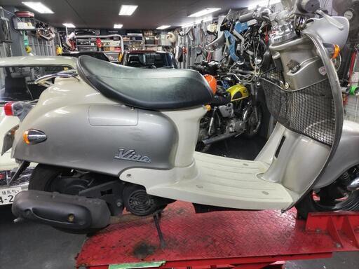 東京都板橋区高島平から　最高速69キロ出ます！ヤマハ　VINO ビーノ(茶)　SA10J　　 整備済みでそのまま乗れます2サイクルのモデルです 　原付き　原チャリ　50cc　スクーター 東京都板橋区高島平から 最高速69キロ出ます！ヤマハ VINO ビーノ(茶