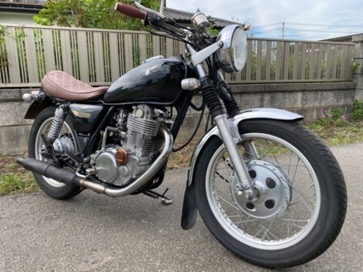 ☆車検2年付渡しSR400.バッテリー・プラグなど新品交換^_^色々整備で快調です☆400ccネイキッドバイク☆